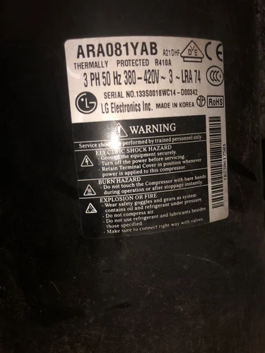 Conditioning Compressors